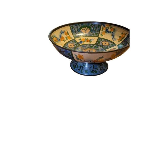 Antique Canton English serving bowl. - Picture 4 of 5